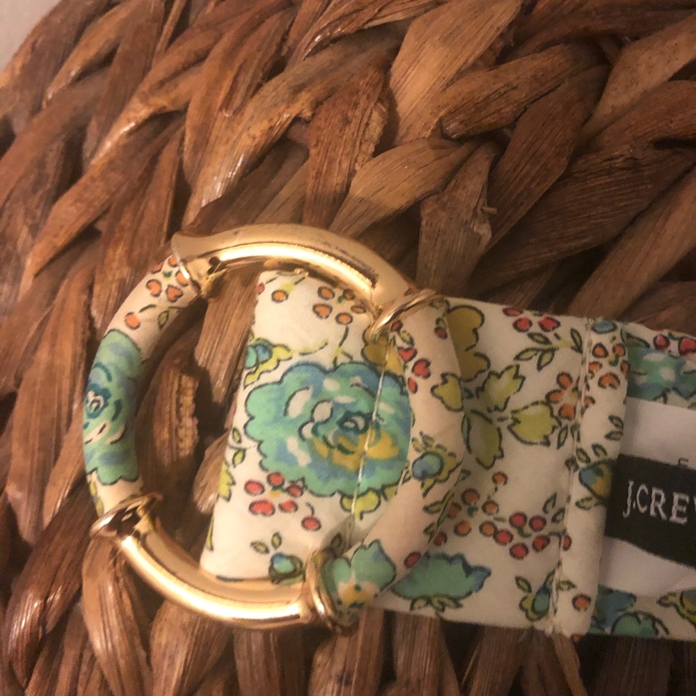 J Crew 💕 Cotton Floral Belt - Picture 4 of 6